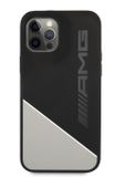 AMG puzdro gumené Apple iPhone 12/12 Pro AMHCP12MWGDBK čierno-šedé