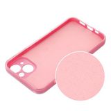 Puzdro gumené Apple iPhone 15 Pro Clear Case Blink 2mm ružové