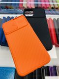 Puzdro gumené Apple iPhone 7/8/SE 2020 WIndow oranžové