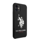 U.S.Polo puzdro plastové Apple iPhone 11 USHCN61SLHRBK čierne