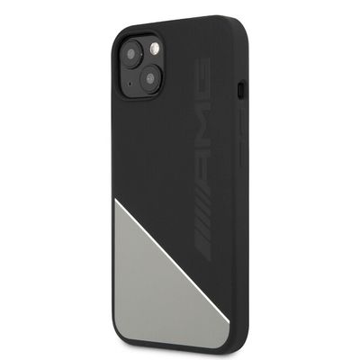 AMG puzdro gumené Apple iPhone 13 AMHCP13MWGDBK čierno-šedé