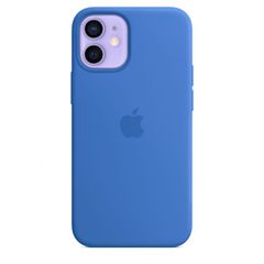 Apple puzdro gumené Apple iPhone 12 Mini MJYU3ZM/A Capri Blue