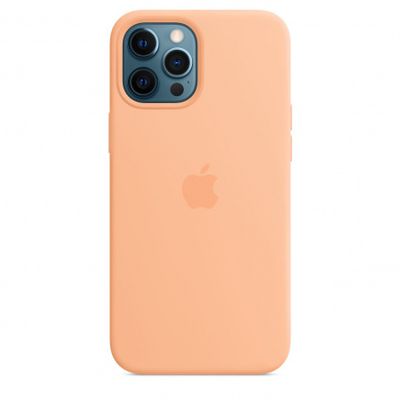 Apple puzdro gumené Apple iPhone 12 Pro Max MK073ZM/A Cantaloupe