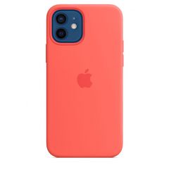 Apple puzdro gumené Apple iPhone 12/12 Pro MHL03ZM/A Pink Citrus