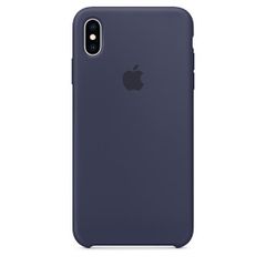 Apple puzdro gumené Apple iPhone XS Max MRWG2ZM/A Midnight Blue
