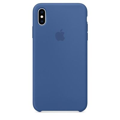 Apple puzdro gumené Apple iPhone XS Max MVF62ZM/A Delft Blue