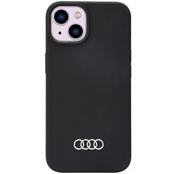 Audi puzdro gumené Apple iPhone 14 AU-LSRIP14-Q3/D1-BK čierne