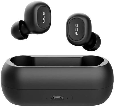 Bluetooth headset QCY T1C Dual Stereo čierne