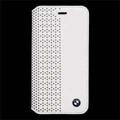 BMW puzdro knižka Apple Iphone 6/6S BMFLBKPEW biele