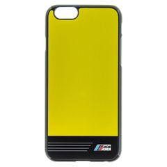 BMW puzdro plastové Apple iPhone 6/6S BMHCP6GPYE Stripes žlté
