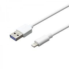 Dátový kábel Apple iPhone 7/8/XS/11/12 1m 2A biely
