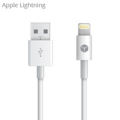 Dátový kábel Apple iPhone 7/8/XS/11/12 certifikovaný biely