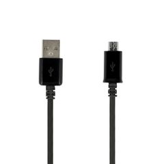 Dátový kábel micro USB (fast charge) 1m čierny