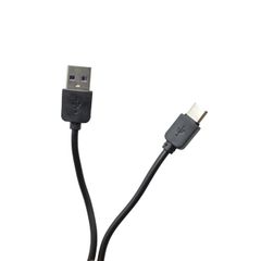 Dátový kábel micro USB typ C 2A čierny