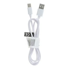 Dátový kábel USB typ C 1m 2.0 C366 Connector 8mm biely