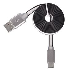 Dátový kábel USB typ C/microUSB fast charge 1m biely