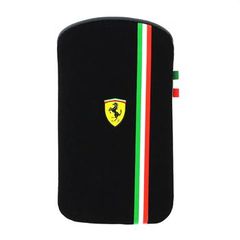 Ferrari puzdro vsuvka Apple Iphone 4/4S FENUV3BL čierne