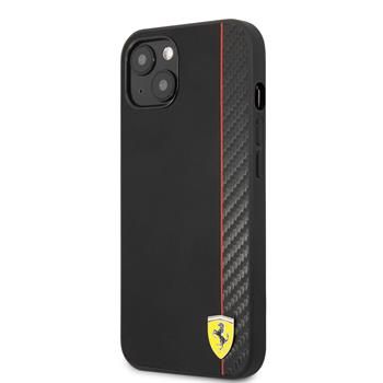 Ferrari puzdro gumené Apple iPhone 13 FESAXHCP13MBK čierne