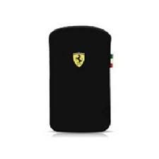 Ferrari puzdro vsuvka Apple Iphone 4/4S FENUV1BL čierne