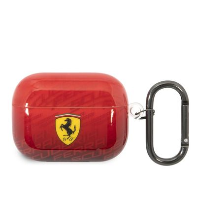 Ferrari puzdro plastové Apple Airpods 3 FEA3UAOR červené
