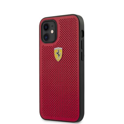 Ferrari puzdro plastové Apple iPhone 12 Mini FESPEHCP12SRE červené