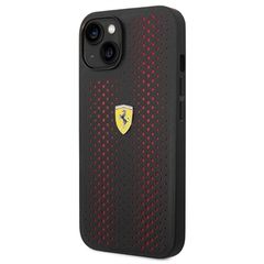 Ferrari puzdro plastové Apple iPhone 14/13 FEHCP14SRHOR čierne