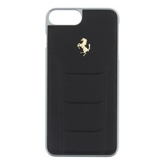 Ferrari puzdro plastové Apple iPhone 7/8 Plus FESEGHCP7LBK čiern