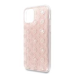 Guess puzdro gumené Apple iPhone 11 GUHCN61TPERG Peony ružové