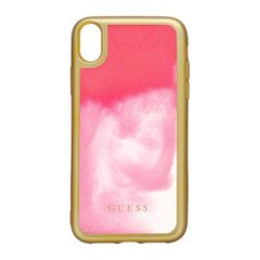 Guess puzdro gumené Apple iPhone XR GUHCI61GLTRPI ružové