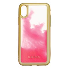 Guess puzdro gumené Apple iPhone X/XS GUHCPXGLTRPI růžové