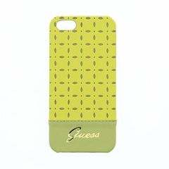 Guess puzdro plastové Apple iPhone 5/5C/5S/SE GUHCP5PEY žlté