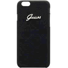 Guess puzdro plastové Apple iPhone 6/6S GUHCP6SCBK čierne