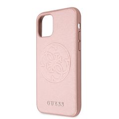 Guess puzdro plastové Apple iPhone 11 GUHCN61RSSASGO ružové