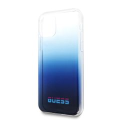 Guess puzdro plastové Apple iPhone 11 Pro GUHCN58DGCNA modré