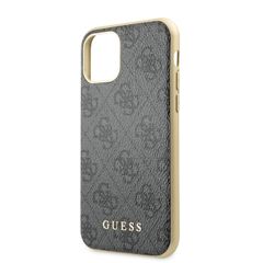 Guess puzdro plastové Apple iPhone 11 Pro GUHCN58G4GG šedé
