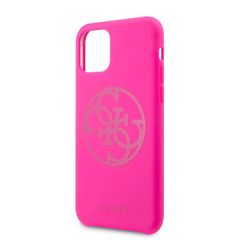 Guess puzdro plastové Apple iPhone 11GUHCN61LS4GFU ružové