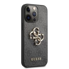 Guess puzdro plastové Apple iPhone 13 Pro GUHCP13L4GMGGR šedé
