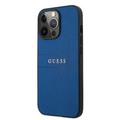 Guess puzdro plastové Apple iPhone 13 Pro GUHCP13LPSASBBL modré