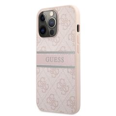 Guess puzdro plastové Apple iPhone 13 Pro Max GUHCP13X4GDPI ružové