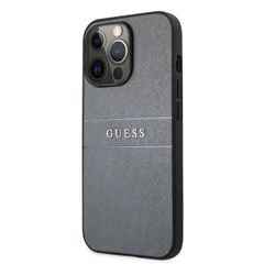 Guess puzdro plastové Apple iPhone 13 Pro Max GUHCP13XPSASBGR šedé