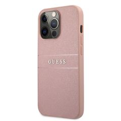 Guess puzdro plastové Apple iPhone 13 Pro Max GUHCP13XPSASBPI ružové