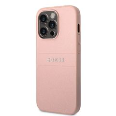 Guess puzdro plastové Apple iPhone 14 Pro GUHCP14LPSASBPI ružové
