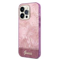 Guess puzdro plastové Apple iPhone 14 Pro Max GUHCP14XHGJGHP ruž