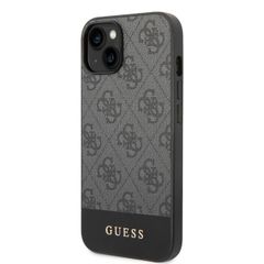 Guess puzdro plastové Apple iPhone 14/13 GUHCP14SG4GLGR šedé
