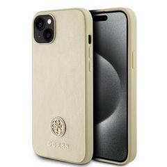 Guess puzdro plastové Apple iPhone 15 GUHCP15SPS4DGPD zlaté