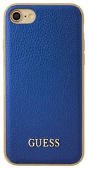 Guess puzdro plastové Apple iPhone 7/8/SE 2020 GUHCP7IGLBL modré
