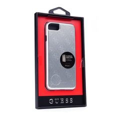 Guess puzdro plastové Apple iPhone 7/8/SE 2020 GUHCP7MESI strieb