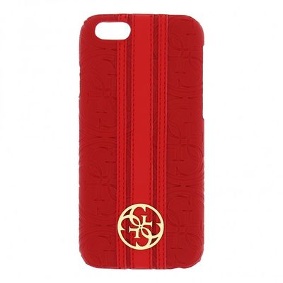 Guess puzdro plastové Apple iPhone 6/6S GUHCP6HERE červené