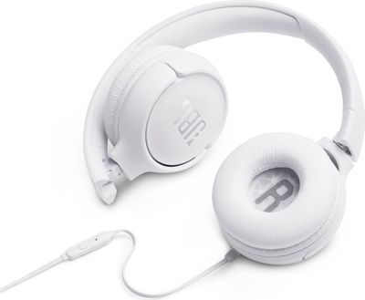 JBL mini headset Tune 500 32mm 20Hz-20kHz biely