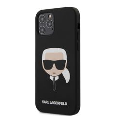 Karl Lagerfeld puzdro plastové Apple iPhone 12/12 Pro KLHCP12MSLKHBK č
